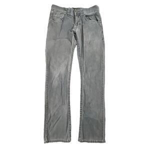 BKE Buckle Black 3Fit Stretch Chino Pants Men’s 29X32 Gray Slim Straight